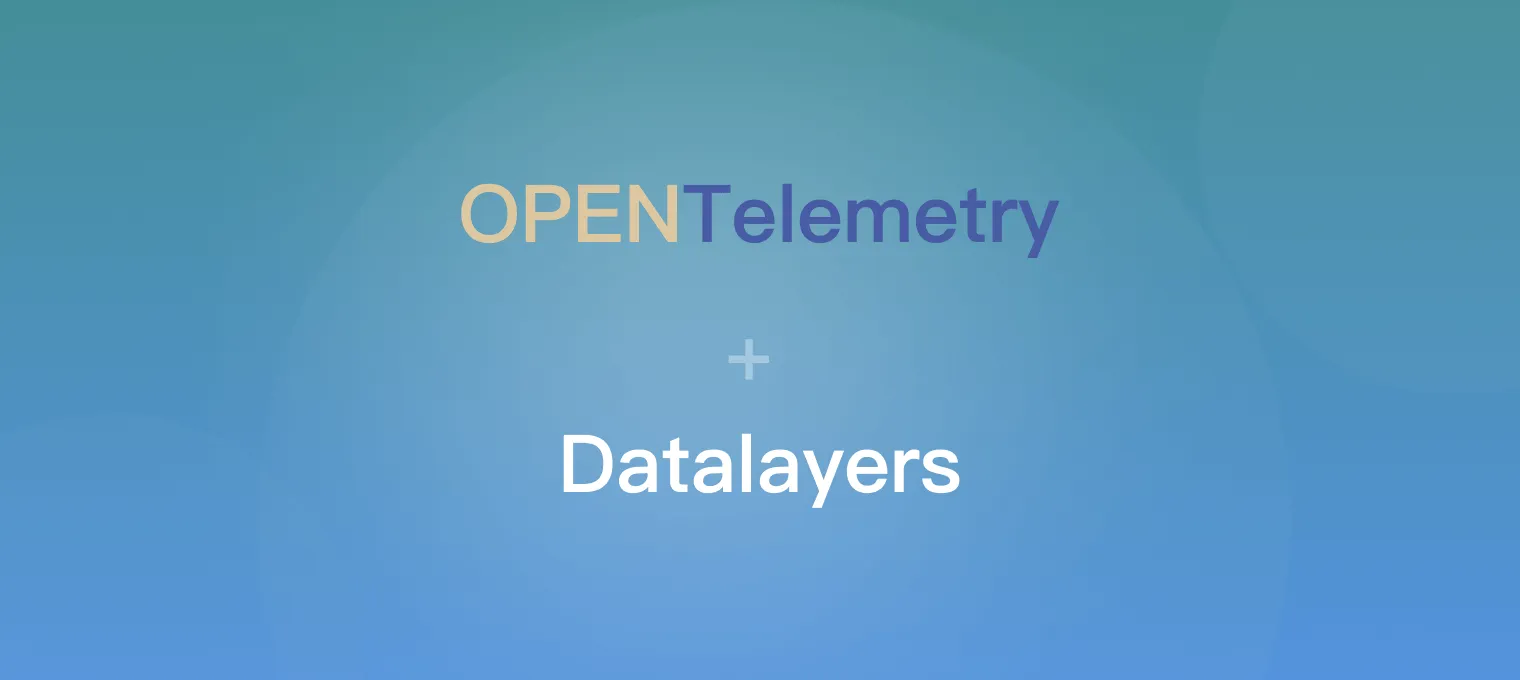 Datalayers 集成 OpenTelemetry